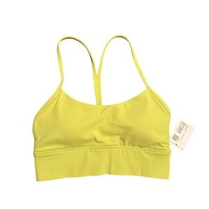 Wasabi Green Lululemon flow Y bra